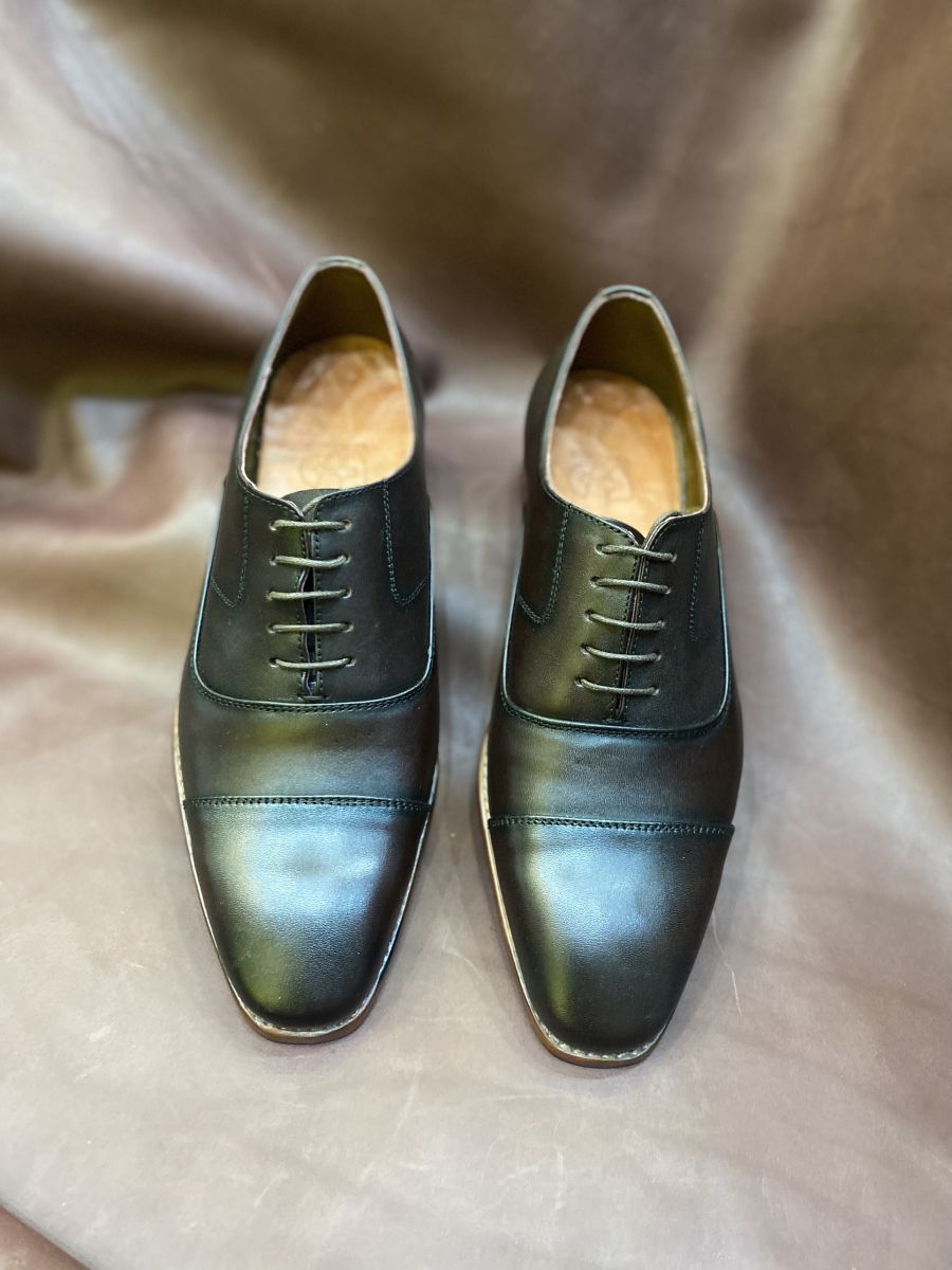 Giày da nam D001 Nâu