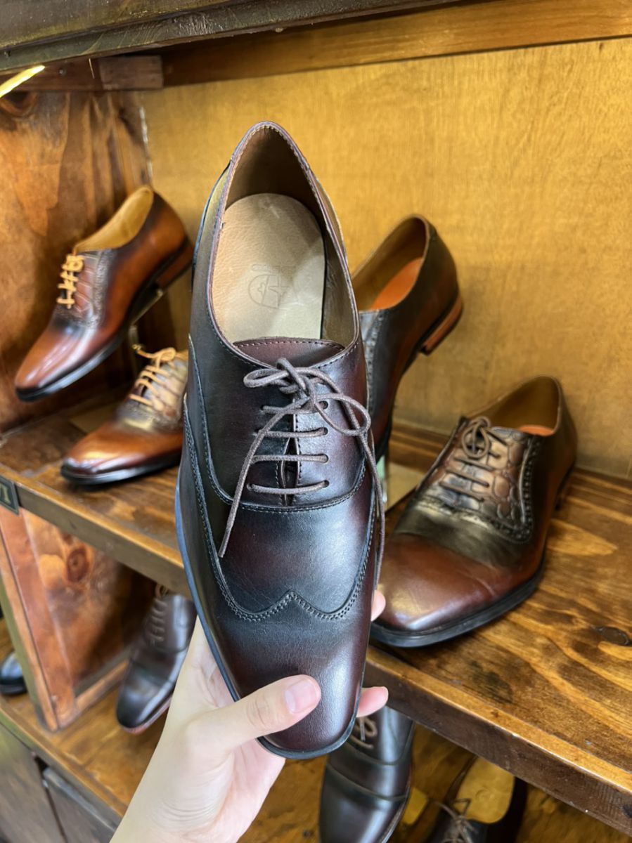 Giày da nam 061 Nâu