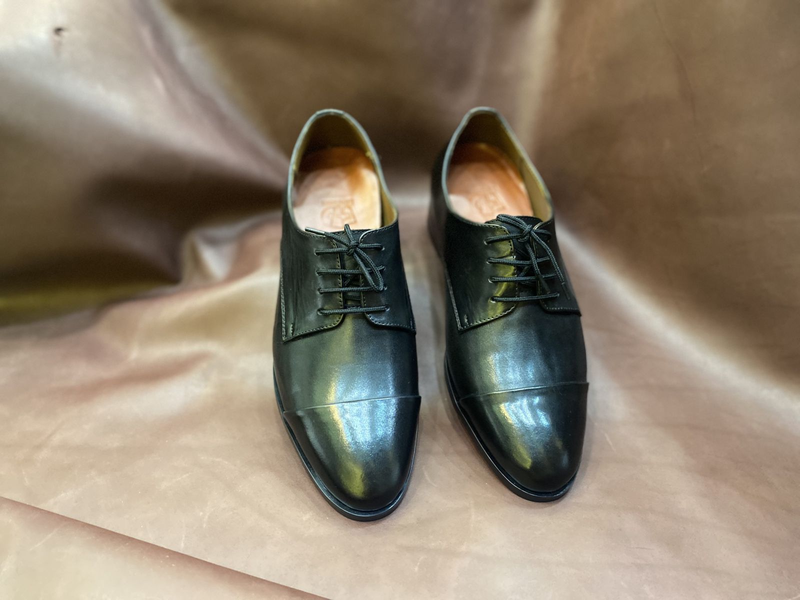 Giày da nam Cao 234 Đen