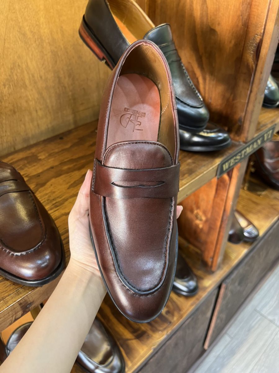 Giày da nam 003 Nâu